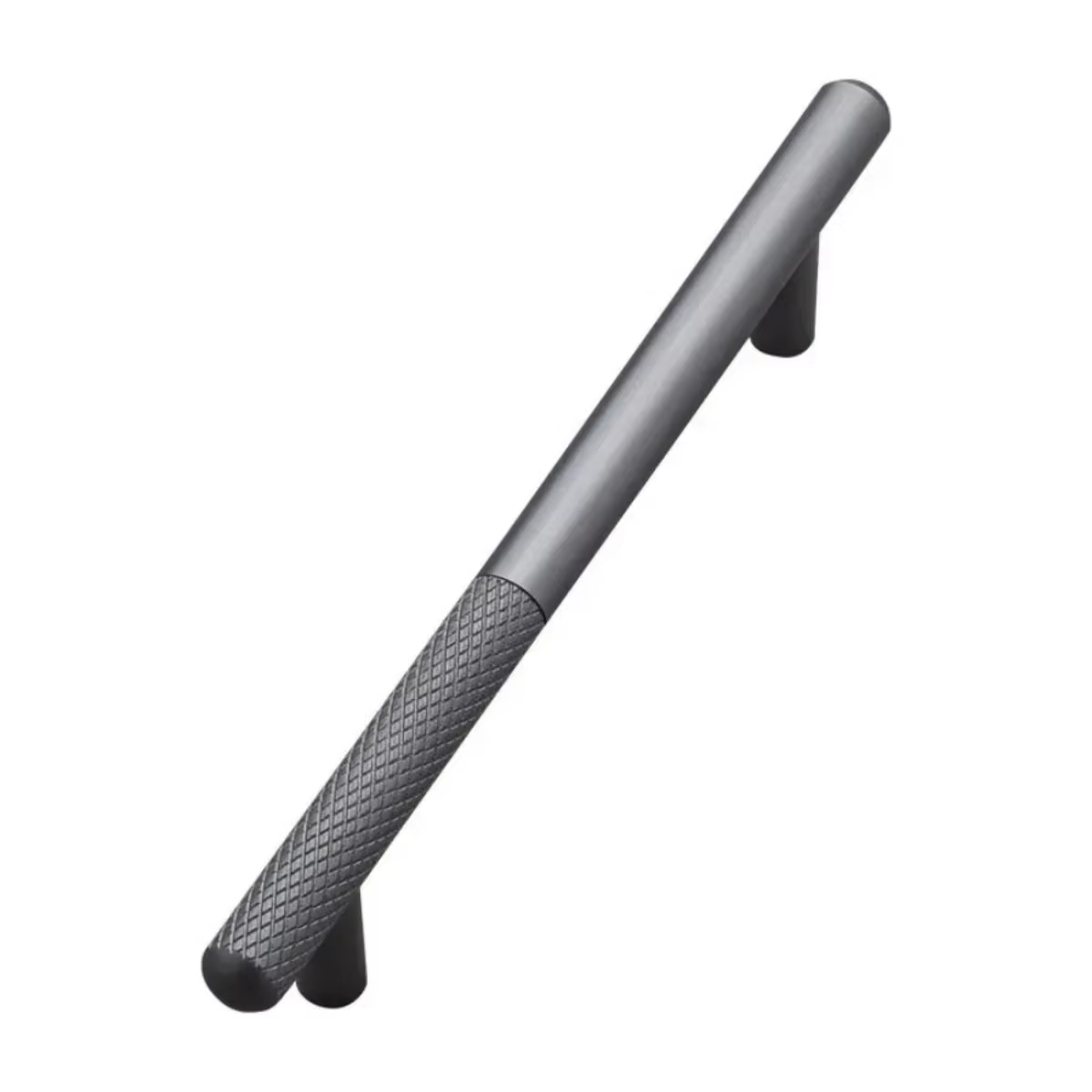 Two Tone Versatile Wardrobe Handles in Silver Finish Choices Two Tone Versatile Wardrobe Handles in Silver Finish Choices